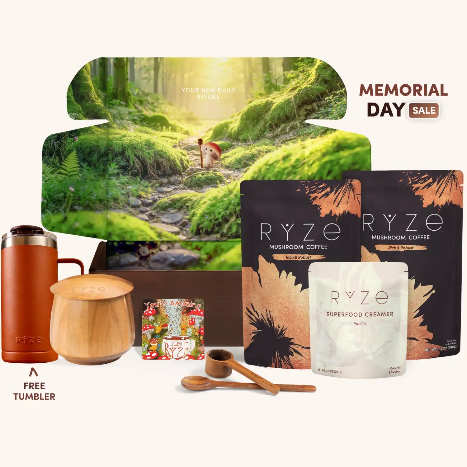 RYZE Ritual Set Dark Roast - Morning Cup Ready