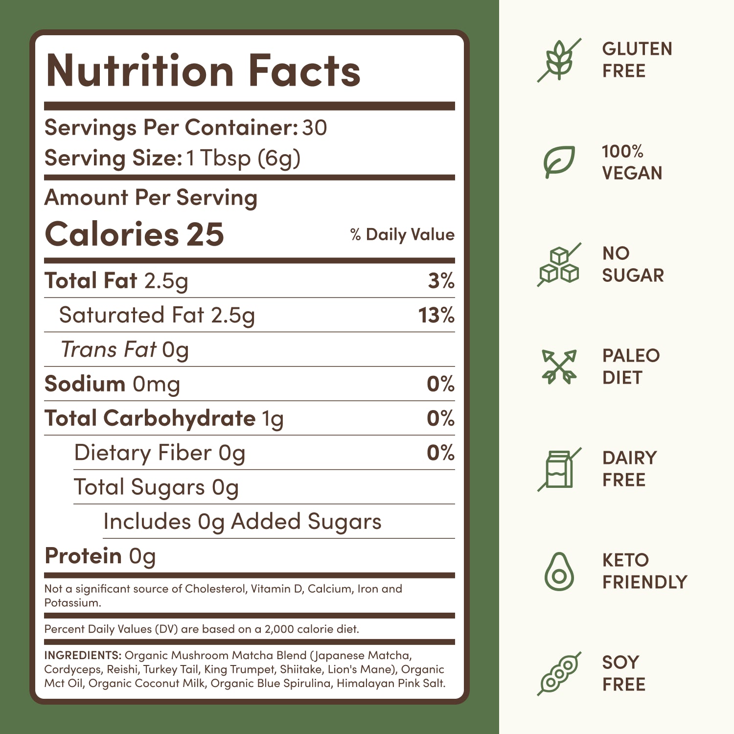 Mushroom Matcha Starter Kit (60 Servings) - Coffee for Busy Days